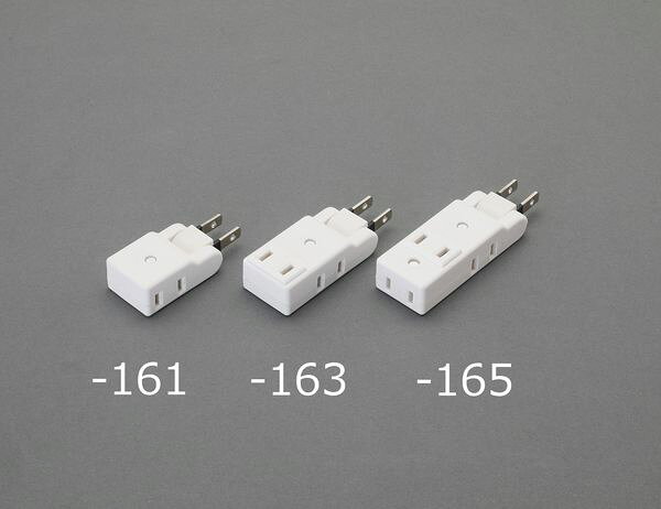 コンセント：2P×4口定格容量：15A・125V（1500W）プラグ：2P（スイング式、絶縁キャップ付）サイズ：28(W)×89(D)×20(H)mm重量：48g認証：PSE準拠差込口が離れているため、プラグが干渉しにくくなっています。入数：1個EA940CD-165楽天 HD店　