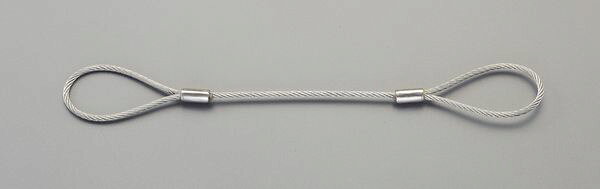 【メーカー在庫あり】 5mmx1.0m ワイヤースリング(ステンレス製) EA981WD-31 HD店