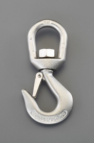 【メーカー在庫あり】 450kg スイベルアイフック(ステンレス製) EA987G-6 HD店