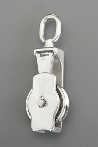 【メーカー在庫あり】 102.0mm [ワイヤー用]リング付滑車(ステ EA987SP-16 HD店