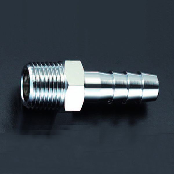 材質：真鍮(クロムメッキ)使用圧力：1.0MPaねじ径：R（PT）3/8”適合ホース内径※：10mm入数：1個タケノコ径：11mm※適合ホース内径はホース材質により多少誤差が生じます。EA141AS-109A楽天 HD店　