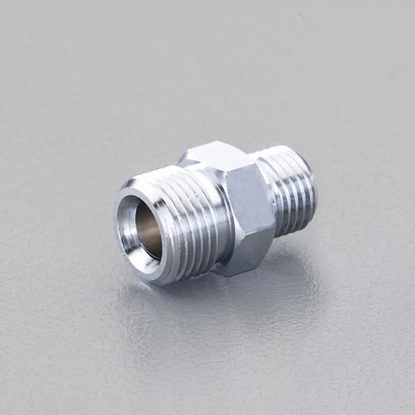 材質：真鍮(クロムメッキ)使用圧力：1MPaねじ径：G（PF）3/8”×G（PF）3/8”使用温度：-15〜60℃(凍結なきこと)入数：1個EA141AV-106A楽天 HD店　