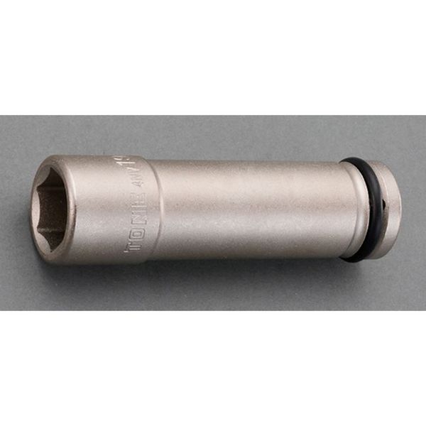 差込角：1/2”対辺(mm)：14外径(mm)：22全長(mm)：100無電解メッキ仕上入数：1個EA164MA-114楽天 HD店　