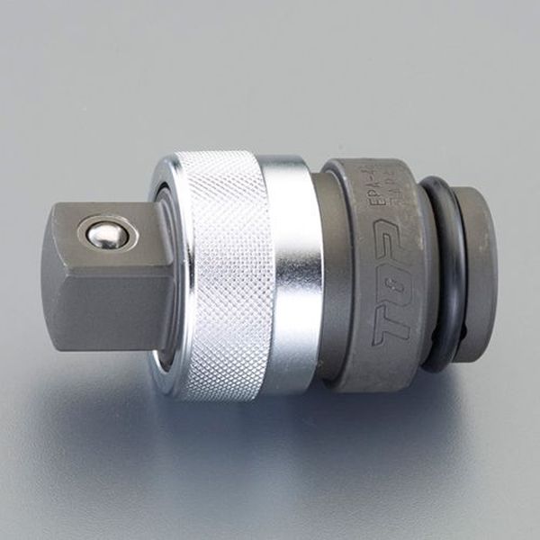 オス(凸)：3/4"(19.0mm)メス(凹)：1/2"(12.7mm)全長(mm)：75重量(g)：452インパクトレンチの差込角と異なるソケットを接続できる変換アダプターですスライドロック式で、ソケット類をワンタッチ着脱できます。入数：1個EA164TB-11楽天 HD店　