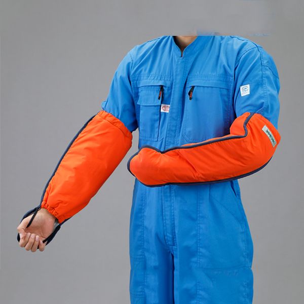 【メーカー在庫あり】 エスコ ESCO [フリー] 腕カバー(チェーンソー作業用/1組) EA355KV-1 HD店