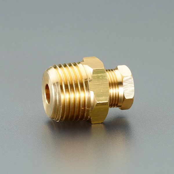 ねじサイズ：R1/4”使用温度範囲：−20〜60℃使用流体：JIS1号灯油（白灯油）材質：真鍮（C3604BD）最高使用圧力：0.6MPa銅管外径：10樹脂製スリーブ銅管用継手入数：1個EA426AV-22楽天 HD店