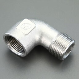 【メーカー在庫あり】 エスコ ESCO Rc 3/4"x R 3/4" ストレートエルボ(ステンレス製) EA469AP-306A HD店