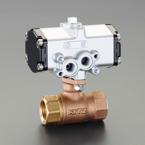 ねじサイズ：Rc1/2”材質：ボディ：青銅使用温度：0〜100℃最高使用圧力：80℃以下：1.0MPa 100℃以下：0.5MPa使用流体：空気・水・油空圧式レデューストボア型可燃性ガス・毒性ガスには使用できません。入数：1個EA470BV-4楽天 HD店　