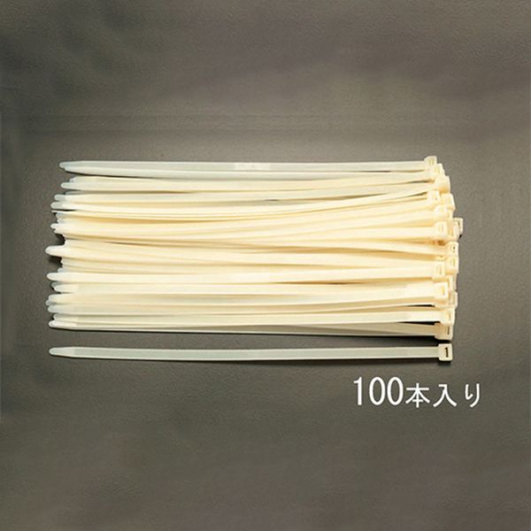 全長：1030mm幅：12.7mm厚み：2.3mm最大径：317mm材質：ナイロン66使用温度範囲：-40〜85℃高張力(114kg)タイプ入数は100本入りです。EA475-1030L楽天 HD店　
