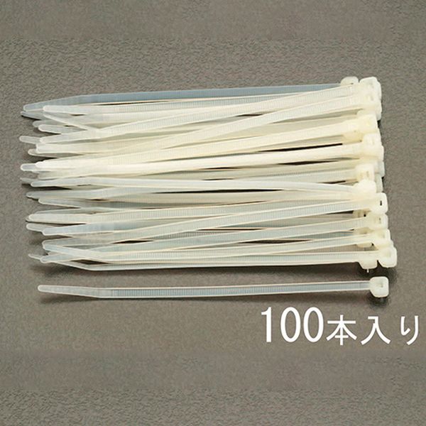 【メーカー在庫あり】 エスコ ESCO 203x 2.5mm 結束バンド(100本) EA475-200M HD店