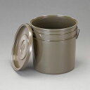【メーカー在庫あり】 エスコ ESCO φ329x332mm/19.6L 密閉容器(ポリエチレン製/OD) EA508AB-21 HD店