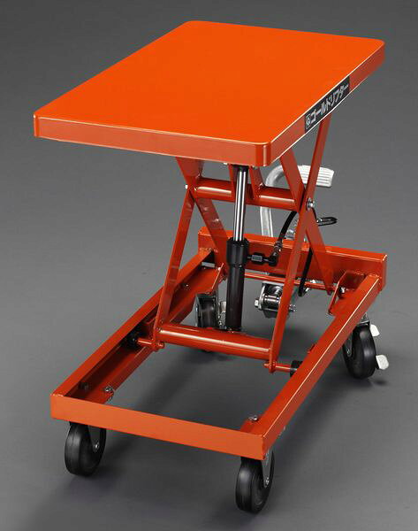 【メーカー在庫あり】 エスコ ESCO 400x 720mm/150kg テーブルリフト(ハンドル無) ...