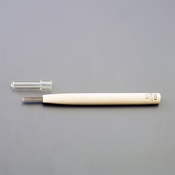 全長：212mm刃幅：6mm形状：底丸三角型材質：刃：安来鋼 柄：朴入数：1本EA588MX-6楽天 HD店