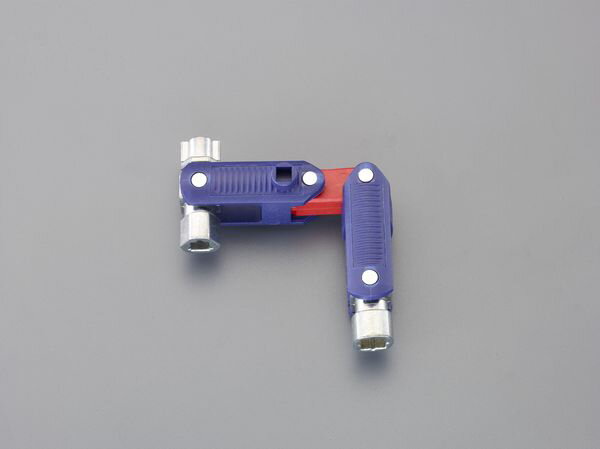 メーカー：KNIPEX（クニペックス）型番：001106V03全長：62mm重量：107g四角：6・7・8mm三角：7・8・9mmかぎ型：3〜5mmボディはプラスチック製、塗装されています。ガス、水道、電気の供給をコントロールボックスで遮断...