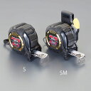 【メーカー在庫あり】 エスコ ESCO 27mmx5.0m メジャー(ホルダー・マグネット爪付) EA720CC-5M HD店