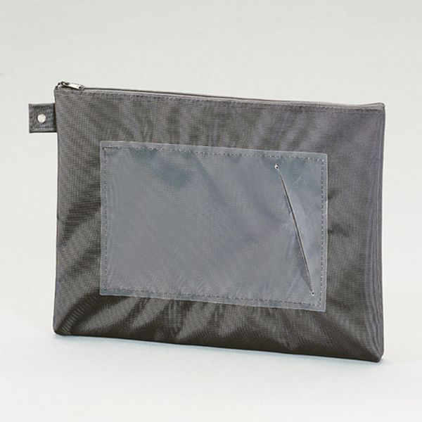 【メーカー在庫あり】 エスコ ESCO 260x370x15mm/A4 メールバッグ(黒) EA762DD-1 HD店