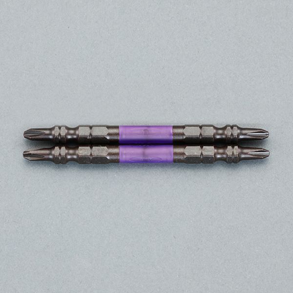 【メーカー在庫あり】 エスコ ESCO #2x 65mm 衝撃吸収スリムビット(高硬度/2本組) EA813AF-31 HD店