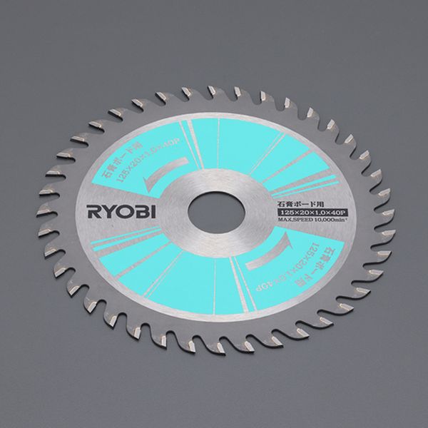 【メーカー在庫あり】 エスコ ESCO φ125mm/40T 超硬チップソー(石膏ボード用) EA851CD-31 HD店