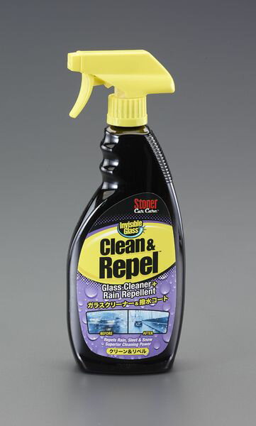 【メーカー在庫あり】 エスコ ESCO 651ml 撥水ガラスクリーナー(クリーン&リペル) EA922AB-172 HD店