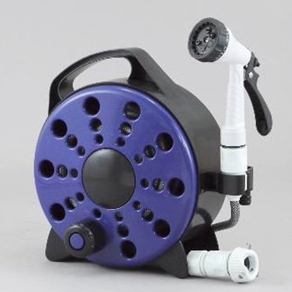 【メーカー在庫あり】 エスコ ESCO 7/11mmx15m 散水ホースリール 000012329058 HD店