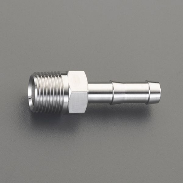 【メーカー在庫あり】 エスコ ESCO R 1インチx25.0mm 雄ねじステム(エイトニップル/ステンレス製 00001..