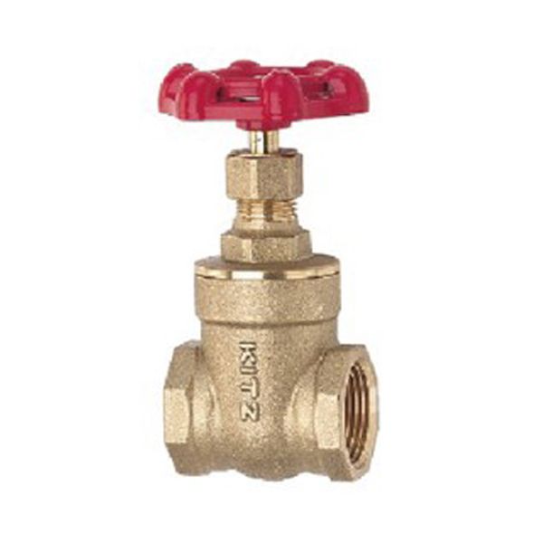 【メーカー在庫あり】 エスコ ESCO RC 3/8 インチ ゲートバルブ(真鍮製) 000012331143 HD店