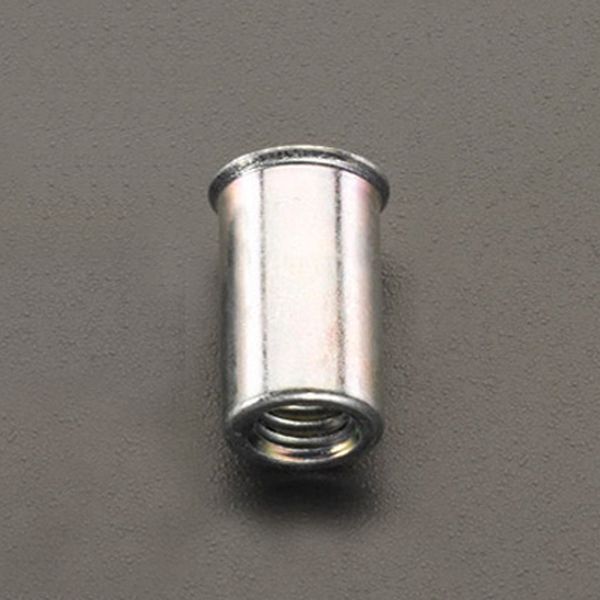 【メーカー在庫あり】 エスコ ESCO M10 かしめナット(スチール製/10個) 000012347531 HD店