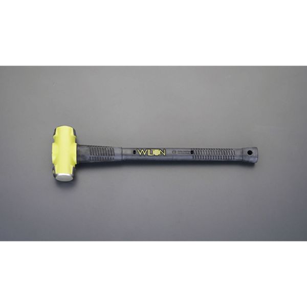 頭重量(kg)：1.8全重量：2.45kg頭径(mm)：65頭長：130mm全長(mm)：355ハンドル長：305mmグリップ内にスチールコアが入っており、重ね打ちの際に壊れません。鍛造46HRCヘッド安全プレートがヘッドの抜け落ちを防止します。厚いテーパー状の首が使用者の疲労を減らし、振動を吸収します。ゴムクリップ付ケガや事故の原因となりますので、用途・サイズに合ったハンマーを正しくご使用下さい。 周囲の安全を確認し、自身も保護めがねやヘルメット、安全靴、その他の防具を着用して使用して下さい。重ね打ちしても壊れないスチール芯入り入数：1本000012332731楽天 HD店　