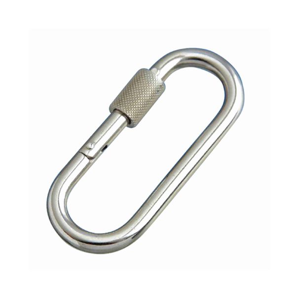 【メーカー在庫あり】 エスコ ESCO 89.0x26.5x10.0mm カラビナ(環付/ステンレス製) 000012333978 HD店