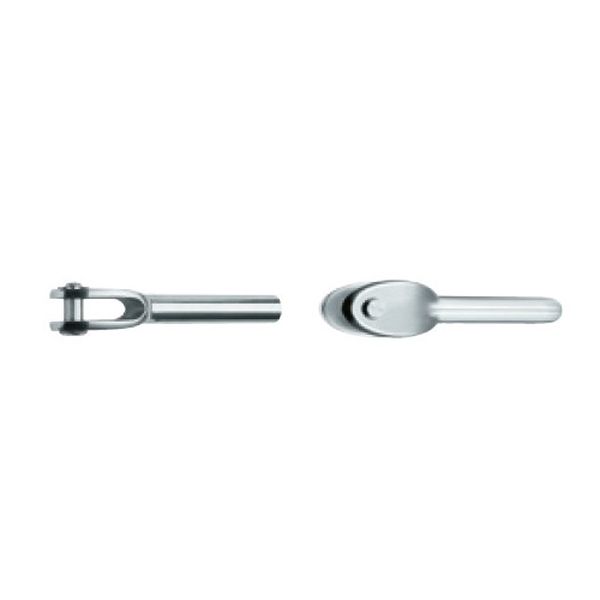 【メーカー在庫あり】 エスコ ESCO M6x 40mm 止め金具(左・雌ねじ/ステンレス製) 000012334141 HD店