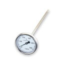 【メーカー在庫あり】 エスコ ESCO 0-500℃/300mm バイメタル式温度計 000012327901 HD店