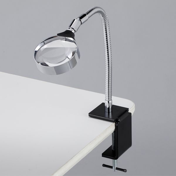 【メーカー在庫あり】 エスコ ESCO x2.0/120mm スタンドルーペ(クランプ式) 000012335239 HD店