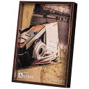 【メーカー在庫あり】 エスコ ESCO 2L判 フォトフレーム(ブラウン) 000012335847 HD店
