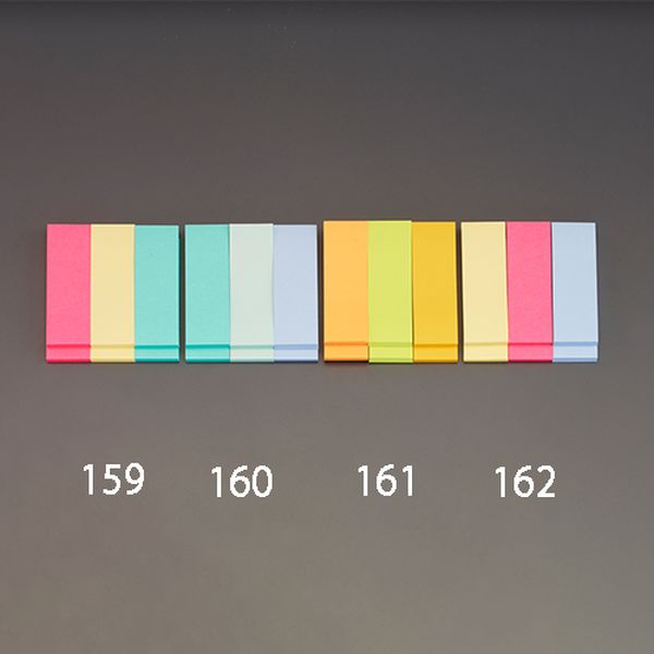 【メーカー在庫あり】 エスコ ESCO 75x 25mm 粘着メモ(30枚x6個/3色) 000012336497 HD店