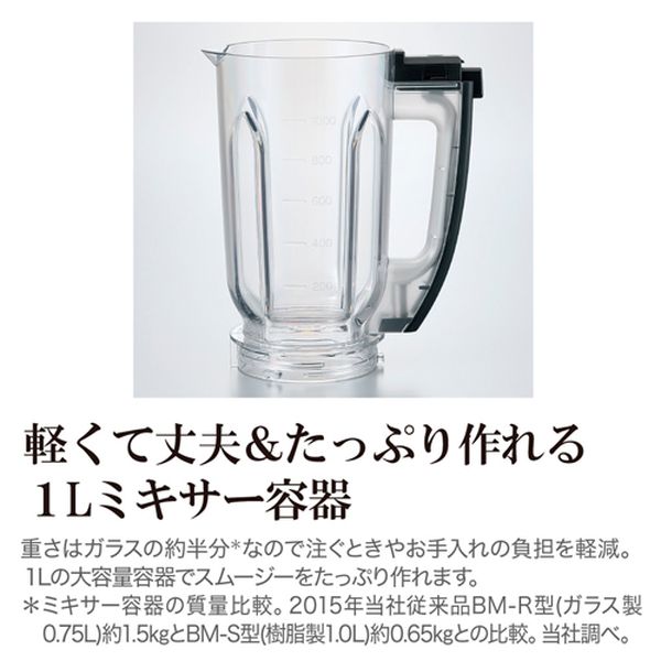 【メーカー在庫あり】 エスコ ESCO AC100V/225W(1000ml) ミル付ミキサー 000012347454 HD店