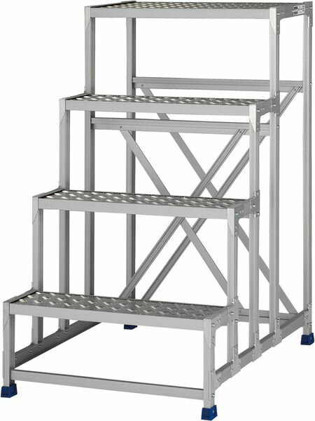 Ladders - 【メーカー在庫あり】 エスコ ESCO 600x400mm/ 1.2m 作業台(四段) 000012340098 HD店
