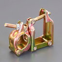 【メーカー在庫あり】 エスコ ESCO φ42.7/φ48.6mmx□60mm 角丸クランプ(自在) 000012342172 HD店