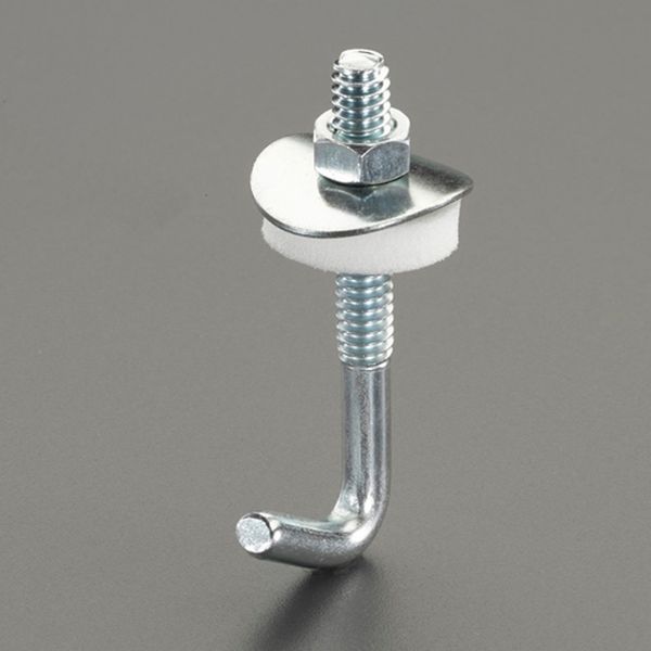 【メーカー在庫あり】 エスコ ESCO W1/4インチx90mmフックボルト(ストレート屋根・...