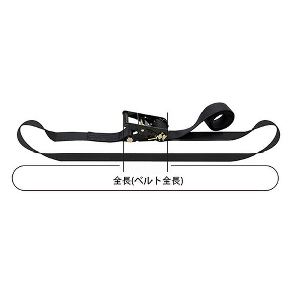 【メーカー在庫あり】 エスコ ESCO 35mmx 3.0m/1010kg ベルト荷締機(エンドレス) 0...