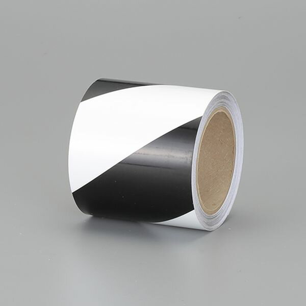 【メーカー在庫あり】 エスコ ESCO 100mmx9.1m 蓄光テープ(黒/白) 000012346012 HD店