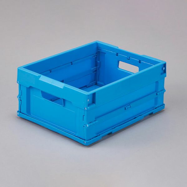 【メーカー在庫あり】 エスコ ESCO 380x305x169mm/15.1L 折畳コンテナ(青) 000012331362 HD店