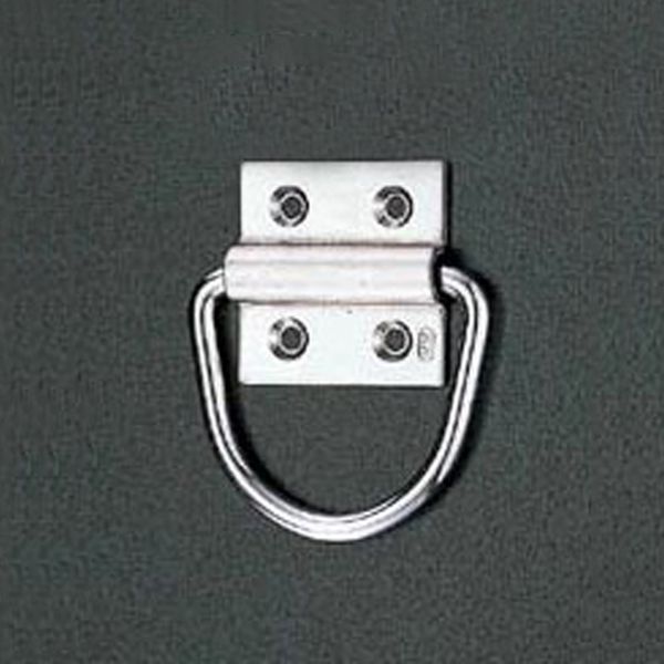 【メーカー在庫あり】 エスコ ESCO 28x28mm D型ハンガー(ステンレス製) 000012052823 HD店