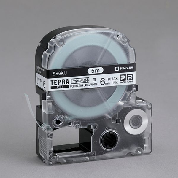 【メーカー在庫あり】 エスコ ESCO 12mm テープカセット(下地がすけない/白) 000012335569 HD店