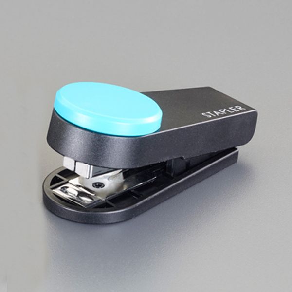 【メーカー在庫あり】 エスコ ESCO 10枚用 ホッチキス(携帯用/ライトブルー) 000012336633 HD店