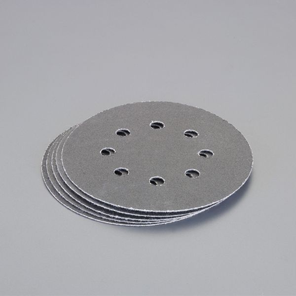 【メーカー在庫あり】 エスコ ESCO # 180/125mm 穴付ディスクペーパー(マジック式/5枚) 000012328353 HD店