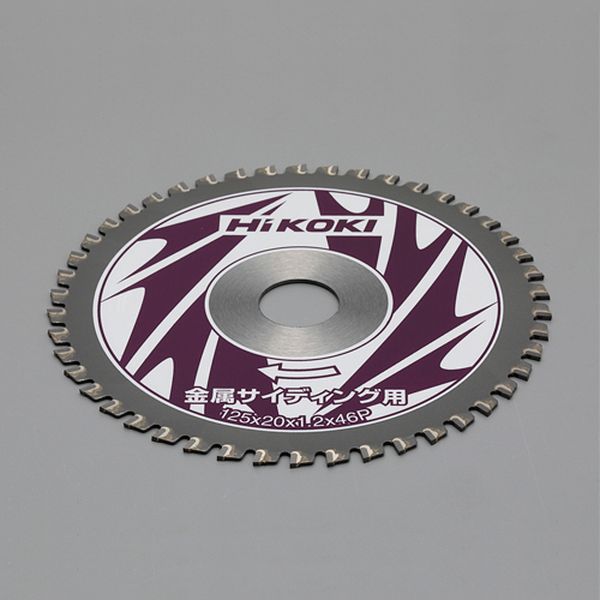 【メーカー在庫あり】 エスコ ESCO φ125mm/46T 超硬チップソー(金属サイディング用) 000012339867 HD店