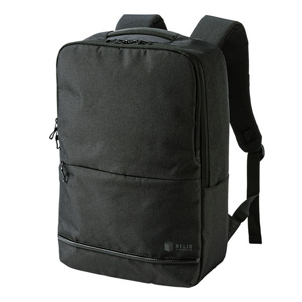 【メーカー在庫あり】 エスコ ESCO 290x150x425mm リュックサック(ブラック) 000012340657 HD店