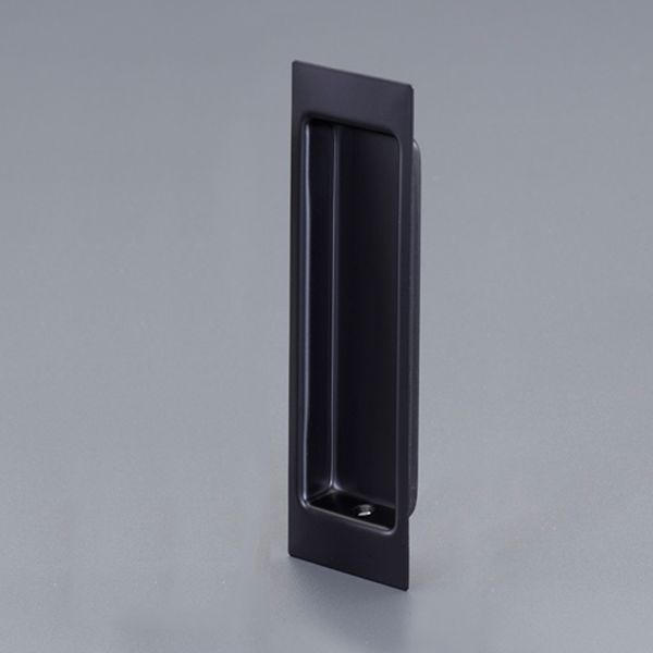 【メーカー在庫あり】 エスコ ESCO 150x 43 mm 引戸取手(ステンレス製/マットブラック) 000012055499 HD店