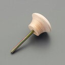 【メーカー在庫あり】 エスコ ESCO φ25x18mm/M4 つまみ(木製/ねじ込み式) 000012343968 HD店
