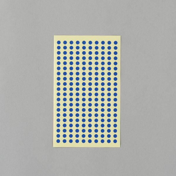 【メーカー在庫あり】 エスコ ESCO φ 5mm/1800片 カラーラベルシール(青/9枚) 000012344872 HD店